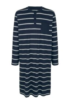 2 Pack - Nachtjapon - Marineblauweiß -Algemene Winkel Voor Herenmode fdbf6de5d2ba4f818bfa1f92013fdd9c