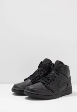 Air Jordan 1 Mid - Sneakers Hoog - Black -Algemene Winkel Voor Herenmode ffc32960e4614f9e9f3f67fd7809cb38