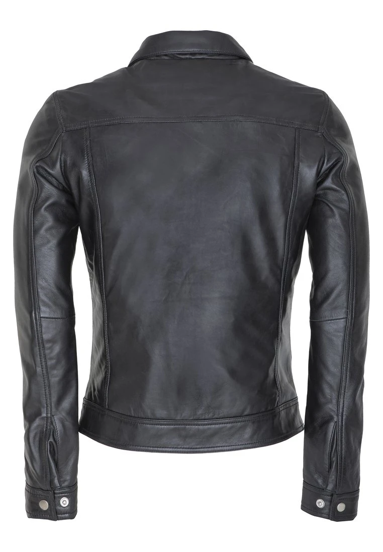 LE TEMPS DES CERISES Lughan - Leren Jas - Black 6 LE TEMPS DES CERISES Lughan - Leren Jas - Black - Afbeelding 4